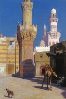 Gerome, Jean-Leon - arab oil painting